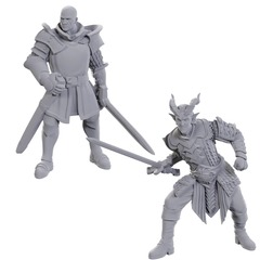 Baldur's Gate Ulder Ravengard and Zevlor Minis